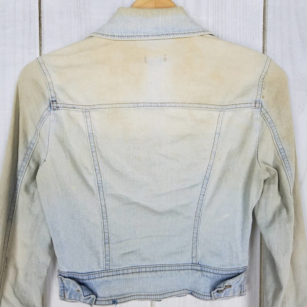 Mossimo Distressed Jean Jacket - Picture 4 of 8